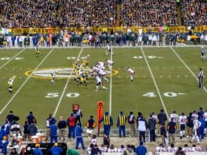 Packers against the Bears