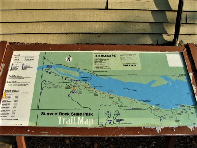 Starved Rock Park Map 0358