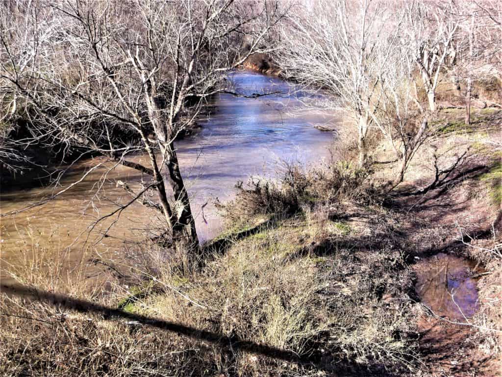 Photo of the Eno River