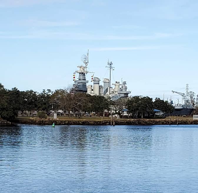 WWII Battleship - North Carolina